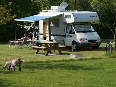 comfortabele camperplaats drenthe